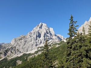 Výstup na Spitzmauer v pohoří Totes Gebirge