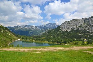 Okruh kolem 6 jezer u Tauplitzalm v Totes gebirge