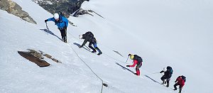 Výstup na sněhovou horu Johannisberg (3463 m) ve Vysokých Taurách